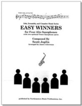 EASY WINNERS ALTO SAX QUARTET cover